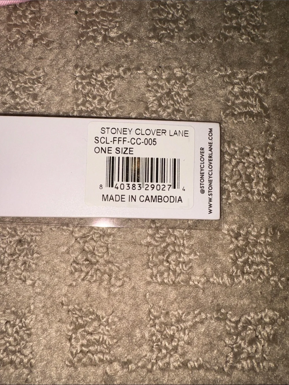 Stoney Clover Lane compact card